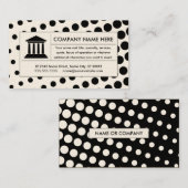 halftone Gesetz Visitenkarte (Vorne/Hinten)