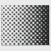 Halftone Gradient Wrapping Paper Geschenkpapier (Flach)