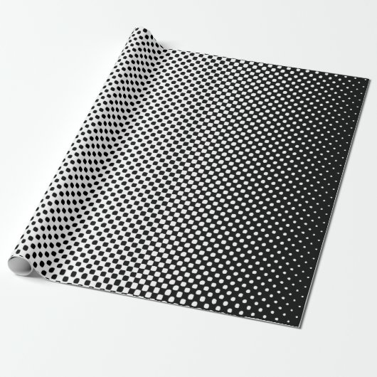 Halftone Gradient Wrapping Paper Geschenkpapier (Ungerollt)