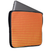 Halftone Hintergrund. Comic-Stil. Abstrakte Geomet Laptopschutzhülle (Vorne Rechts)