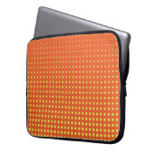 Halftone Hintergrund. Comic-Stil. Abstrakte Geomet Laptopschutzhülle (Vorderseite Links)