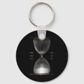 Halftone Hourglass Sand Timer Schlüsselanhänger (Vorderseite)