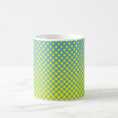 Halftone Illustration Pop, Art, Muster, Comic, Gra Kaffeetasse (Mittel)