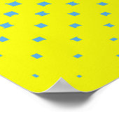 Halftone Illustration Pop, Art, Muster, Comic, Gra Poster (Ecke)