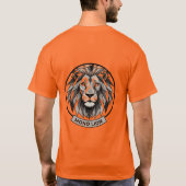 Halftone Roar Lion Tee** T-Shirt (Rückseite)