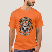 Halftone Roar Lion Tee** T-Shirt (Vorderseite)