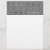 Halftone screen - Schwarz Flyer (Vorne)