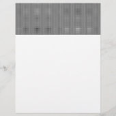 Halftone screen - Schwarz Flyer (Hinten)