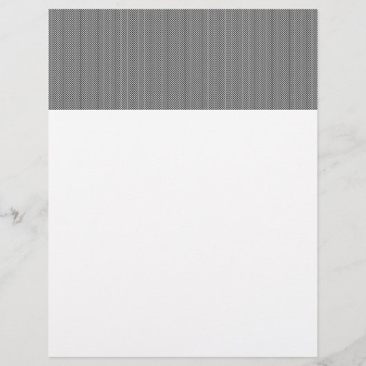 Halftone screen - Schwarz Flyer (Hinten)