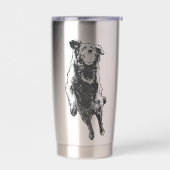 Halftone sky arc thermobecher (Links)