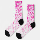Halftone Sustainable Premium Crew Socks Socken (Linkes Detail)