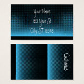 Halftone Vector Diamond Muster Thunder_Cove (Vorne & Hinten)