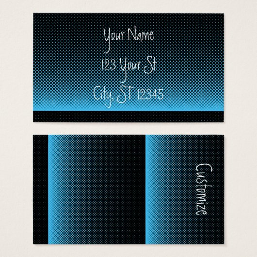 Halftone Vector Diamond Muster Thunder_Cove (Vorne & Hinten)