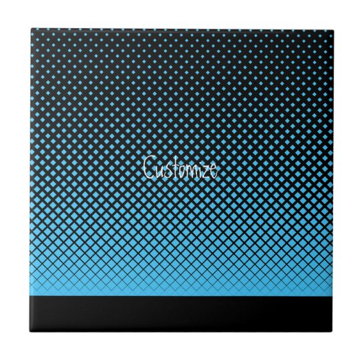 Halftone Vector Diamond Muster Thunder_Cove Fliese (Vorderseite)