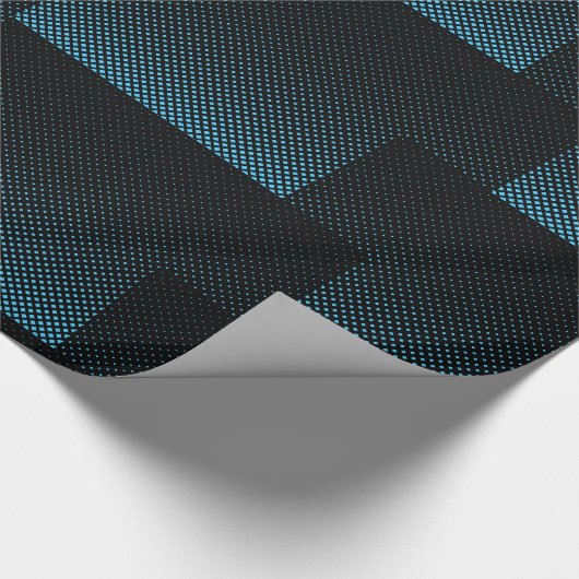 Halftone Vector Diamond Muster Thunder_Cove Geschenkpapier (Ecke)