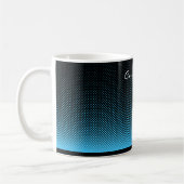 Halftone Vector Diamond Muster Thunder_Cove Kaffeetasse (Links)