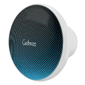 Halftone Vector Diamond Muster Thunder_Cove Keramikknauf (Rechts)