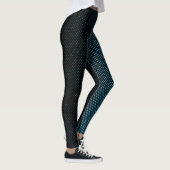 Halftone Vector Diamond Muster Thunder_Cove Leggings (Rechts)