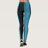 Halftone Vector Diamond Muster Thunder_Cove Leggings (Rückseite)