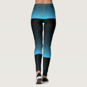 Halftone Vector Diamond Muster Thunder_Cove Leggings (Rückseite)