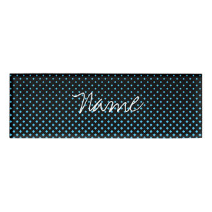 Halftone Vector Diamond Muster Thunder_Cove Namenschild