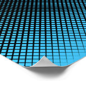 Halftone Vector Diamond Muster Thunder_Cove Poster (Ecke)