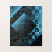 Halftone Vector Diamond Muster Thunder_Cove Puzzle (Vertikal)