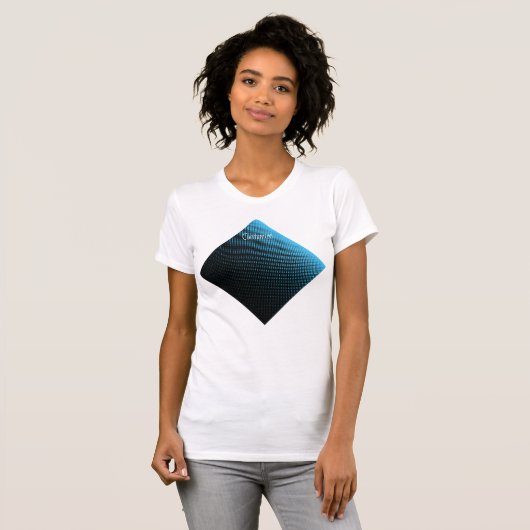 Halftone Vector Diamond Muster Thunder_Cove T-Shirt (Vorne ganz)