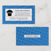 Halftonkuchen Visitenkarte (Vorne/Hinten)