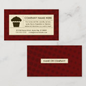 Halftonkuchen Visitenkarte (Vorne/Hinten)