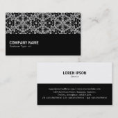 Halfway 025 - Terrazzo Pattern 016 Visitenkarte (Vorne/Hinten)