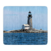 Halfway Rock Lighthouse, Maine Cutting Board Schneidebrett (Vorderseite)