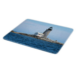 Halfway Rock Lighthouse, Maine Cutting Board Schneidebrett