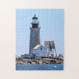 Halfway Rock Lighthouse, Maine Jigsaw Puzzle