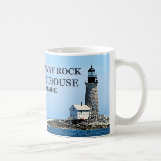 Halfway Rock Lighthouse, Maine Tasse (Rechts)
