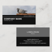 Halfway V2 032 - Good Morning Pigeon Visitenkarte (Vorne/Hinten)