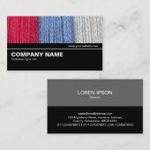 Halfway V2 - Darning Thread Visitenkarte (Vorne/Hinten)