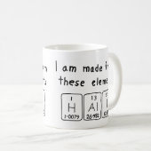 Hali Periodenname Tasse (VorderseiteRechts)