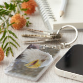 Haliäetus leucocephalus schlüsselanhänger (Vorderseite rechts)