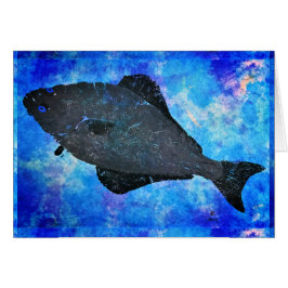 Halibut - 7" x 5" Art Card