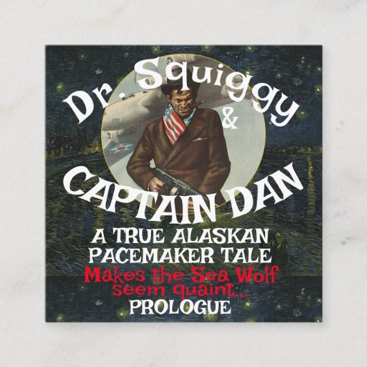 Halibut Kampf Captain Dans Prolog Begleitkarte (Vorderseite)