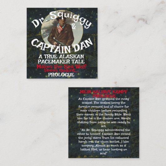 Halibut Kampf Captain Dans Prolog Begleitkarte (Vorne/Hinten)