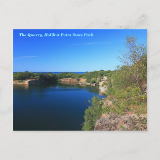 Halibut Point Staat Park Rockport Cape Ann Postkarte