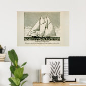 Halibut schooner Poster (Heimbüro)