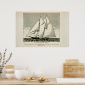 Halibut schooner Poster (Küche)