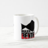 Halibuts Halibut Flatfish — Marine Geek Kaffeetasse (VorderseiteRechts)