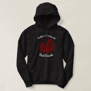 Halifax and Dartmouth Best friends Nova Scotia Hoodie