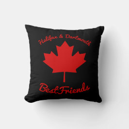 Halifax and Dartmouth Bestfriends canada pillow Kissen