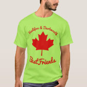 Halifax and Dartmouth Bestfriends canada Shirt (Vorderseite)