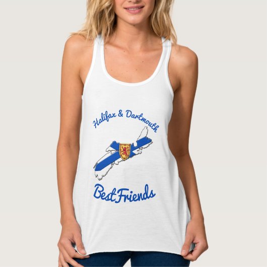 Halifax and Dartmouth Bestfriends canada Shirt (Vorderseite)